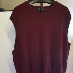 Mens 3xl Ralph Lauren v-neck sweater vest.
